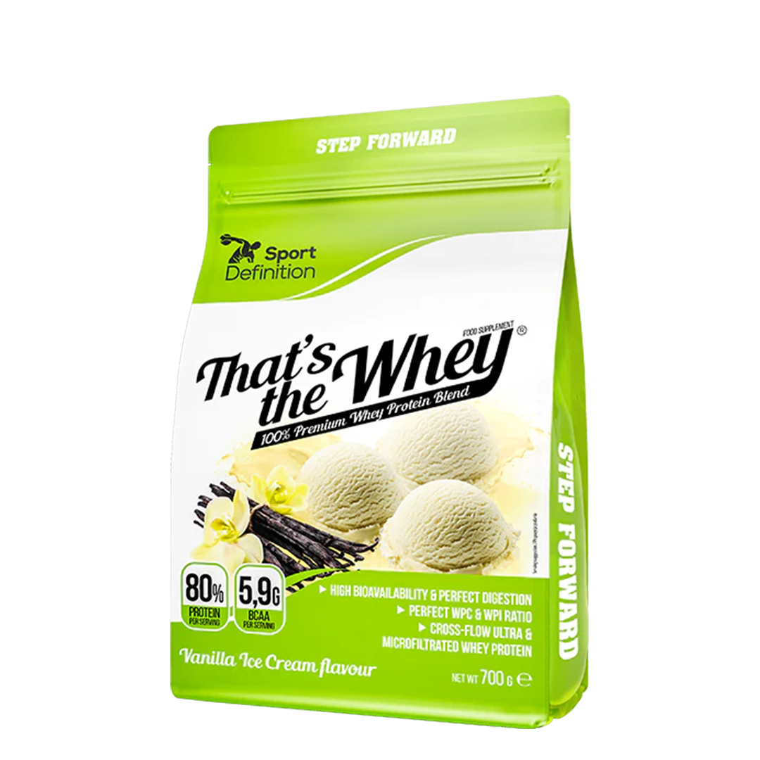 სპორტული განმარტება SP-DEF THATS THE WHEY 700გრ